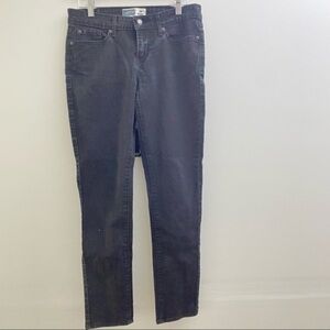 Levi signature black skinny jeans